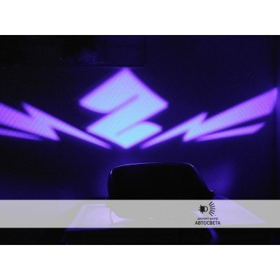 Проектор на бампер с логотипом Suzuki
